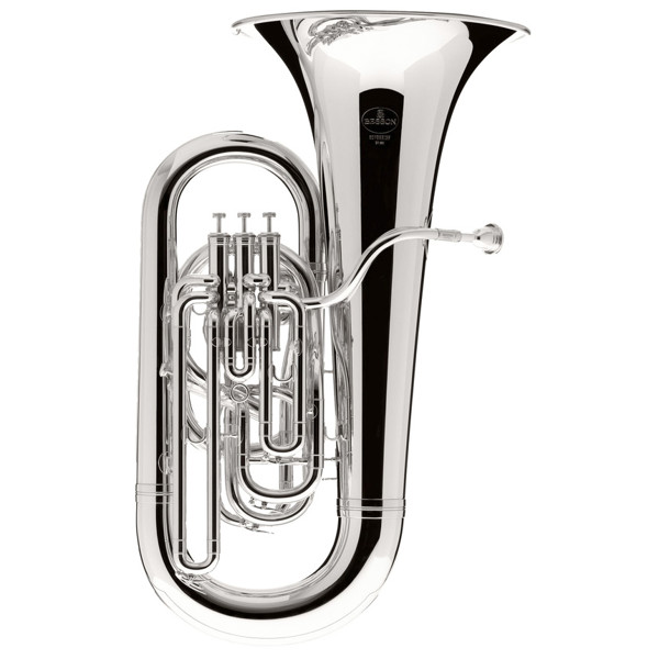 Tuba Eb Besson Sovereign 9802-2-0 3+1v Silver plated, Yellow Brass Bell 17