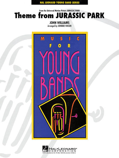Jurassic Park (Main Theme) John Williams arr Johnnie Vinson, Concert Band