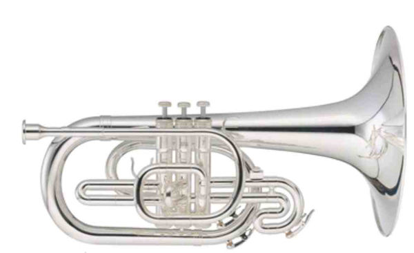 Melofon Marching Mellophone F JP2051S Forsølvet