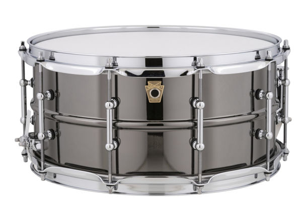 Skarptromme Ludwig Black Beauty Supraphonic, LB417T, 14x6,5, Smooth Shell, Tube Lugs