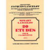 20 Etudes - Volume 1.Studies for B-flat Clarinet. Mimart