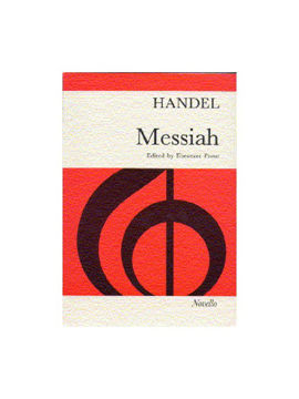 Messiah, George Frideric Handel. SATB & Piano Vocal Score. Arr Ebenezr Prout