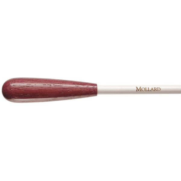 Taktstokk Mollard P-Serie 14 Purpleheart Handle Tre Hvit
