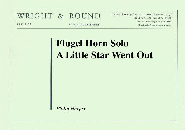 A Little Star Went Out, Flugelhornsolo, Philip Harper. Brass Band