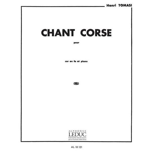 Chant Corse - Cor En Fa et Piano - Henri Tomasi