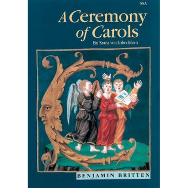 Ceremony of Carols op 28, Benjamin Britten - SSA and Harp - Vocal/Piano Score