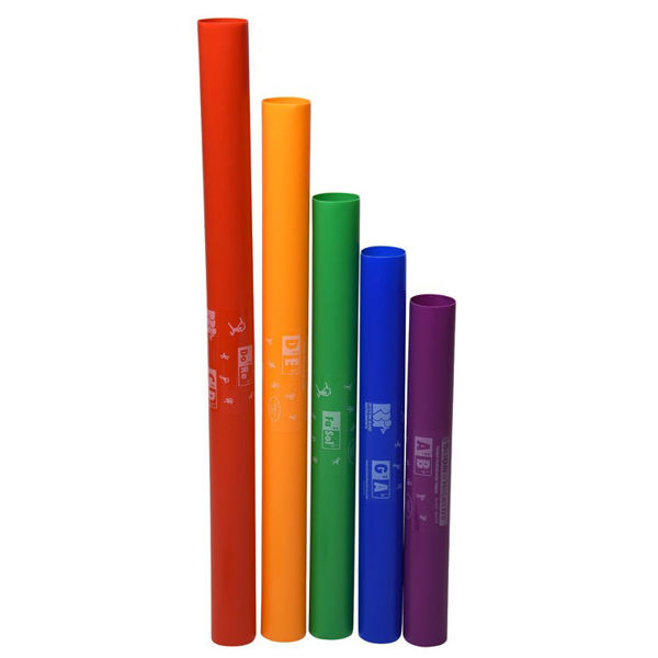 Boomwhackers BW-CG, Kromatikk Sopran, 5 stk