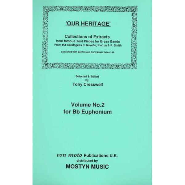 Our Heritage - Volum No. 2 - Euphonium