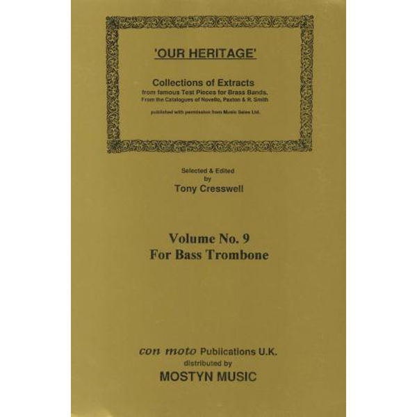 Our Heritage - Volum No. 9 - Bass trombone