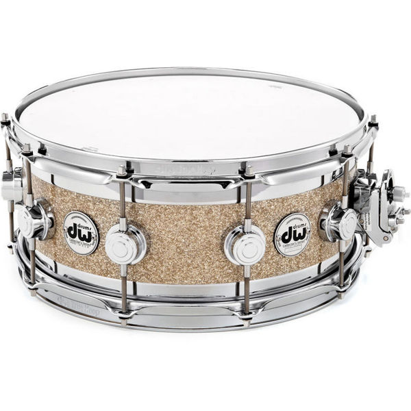 Skarptromme DW Edge Maple/Brass FP 14x5 Chr. Hwd