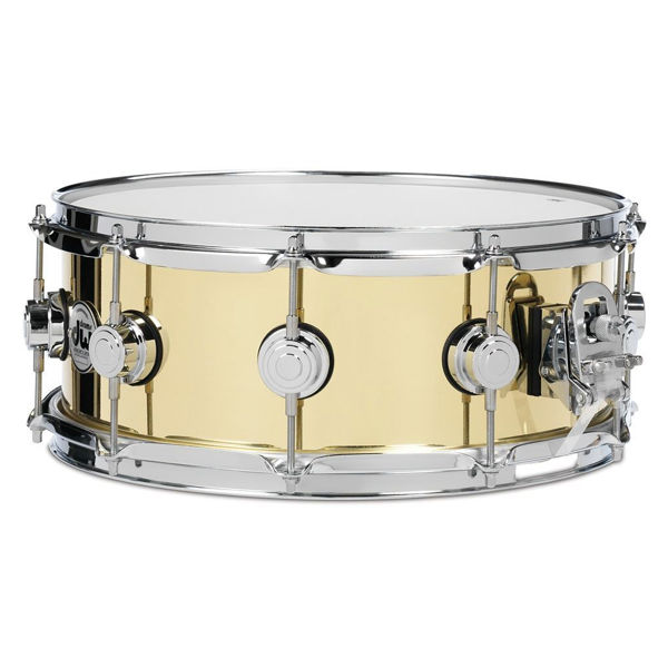 Skarptromme DW Brass Solid Smooth 14x6,5