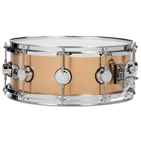 Skarptromme DW Bronze Solid Knurled 14x55