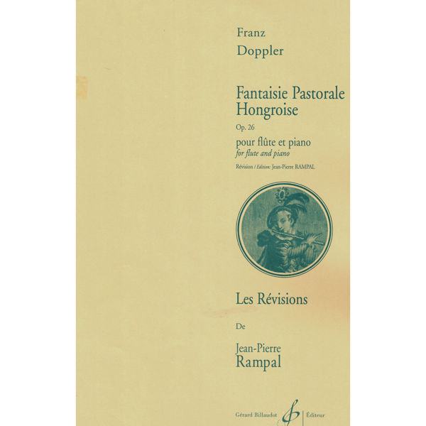 Fantaisie Pastorale Hongroise opus 26, Flute and Piano - Franz Doppler
