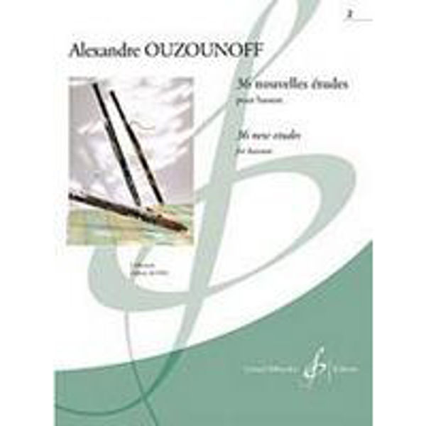 36 Nouvelles Etudes Volume 2, Bassoon, Alexandre Ouzounoff