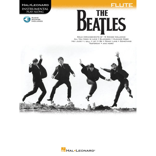 The Beatles - Flute (Book/Online Audio) Hal Leonard Instrumental Play-Along
