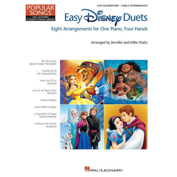 Easy Disney Duets - 1 Piano - 4 Hands