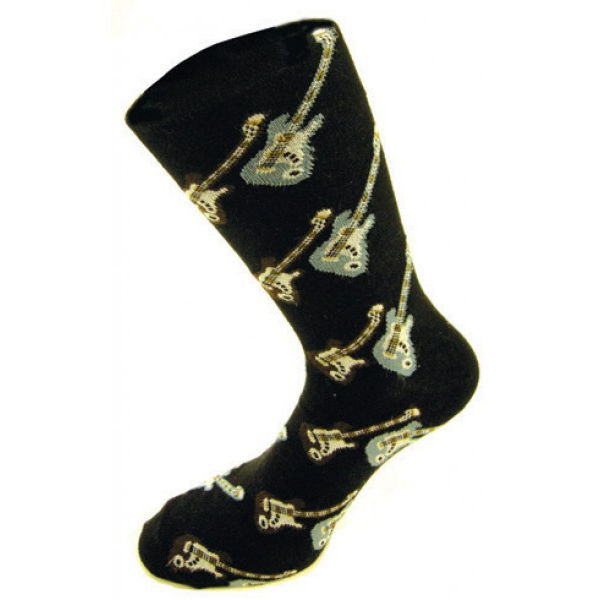 Strømper - Electric Guitar Socks One Size 6-11