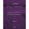 Arrangementer for strykeorkester,  Johan S. Svendsen, Critical Edition Score