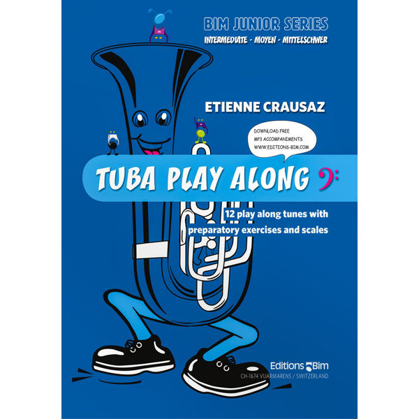 Tuba Play Along Etienne Crausaz, C Bass and mp3 Accompaniment