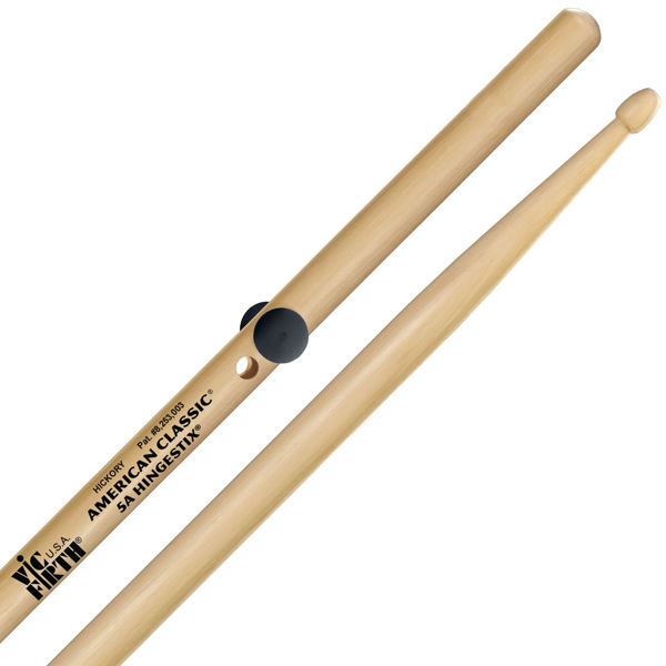 Trommestikker Vic Firth Am. Classic 5AHS Hinge Stix Hickory