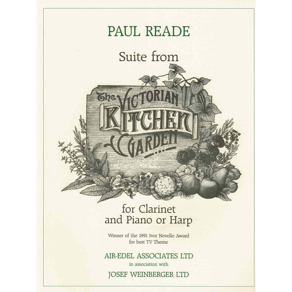 Suite from the Victorian Kitchen Garden, Paul Reade. Clarinet and Piano