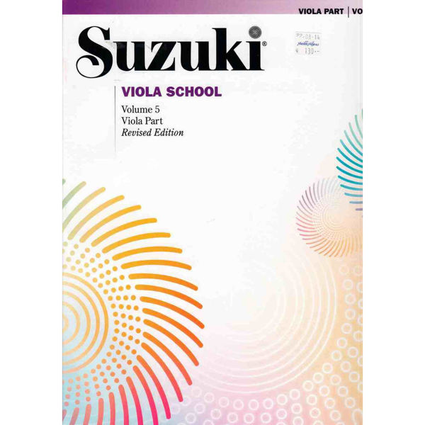 Suzuki Viola School vol 5 Book