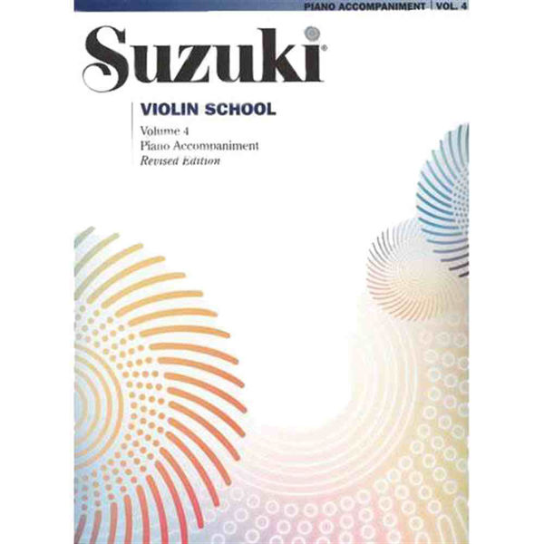 Suzuki Violin School vol 4 Pianoacc. Book