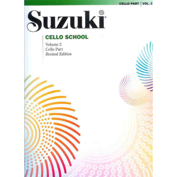 Suzuki Cello School vol 2 Book+CD