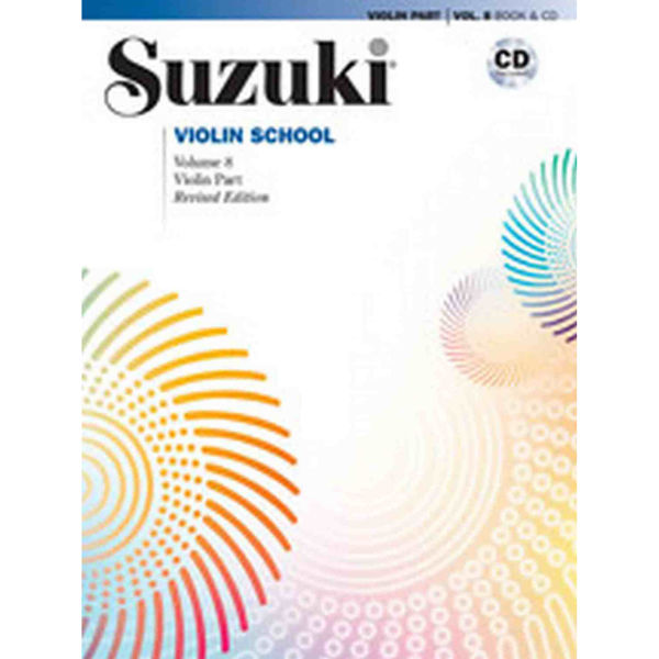 Suzuki Violin School vol 8 Book+CD