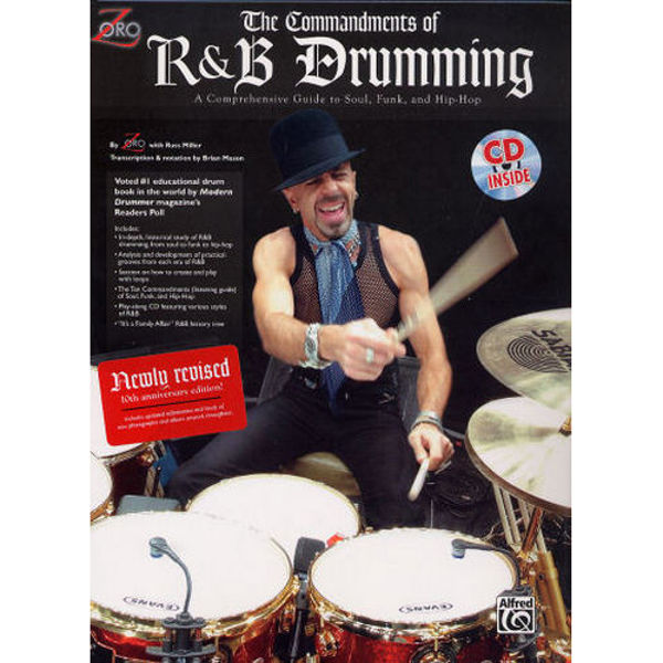 The Commandments Of R&B Drumming, Zoro m/CD