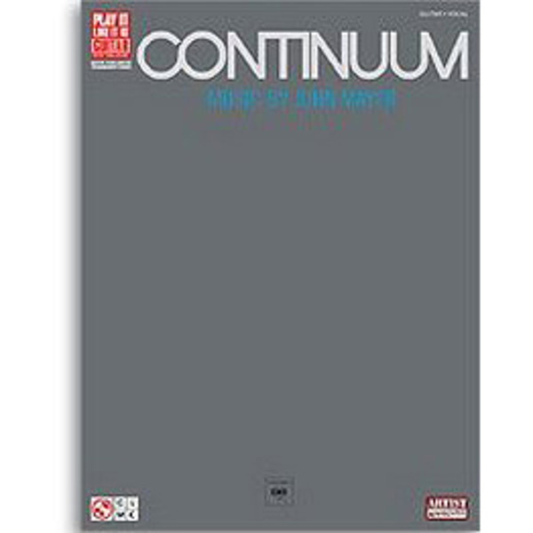 Continum - Music By John Mayer - Gitar/vokal