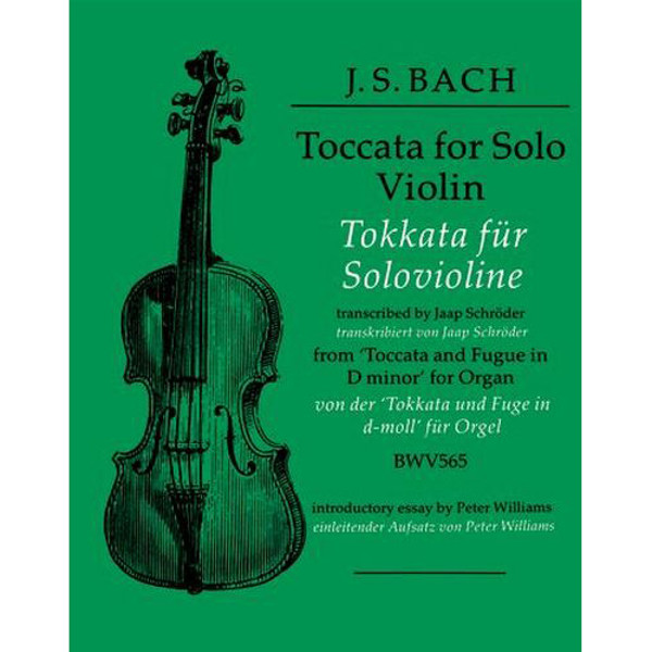 Toccata in D Minor, BWV565, Johann Sebastian Bach. Violin Solo