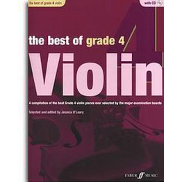 Best of grade 4 Violin. Book and CD
