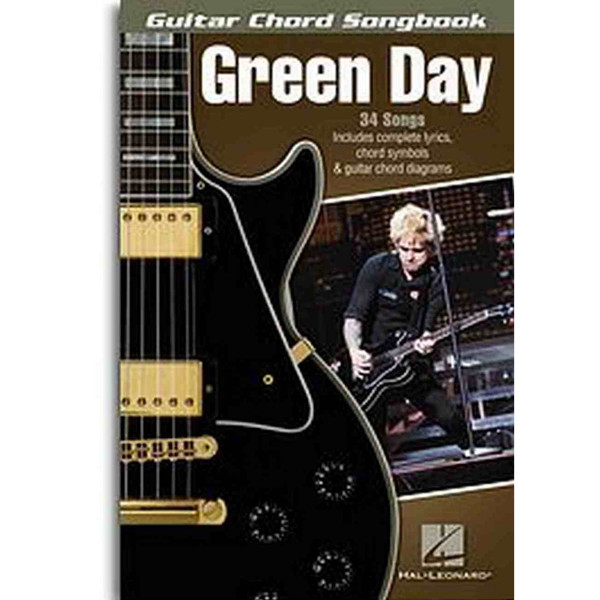 Guitar Chord Songbook: Green Day - 34 Songs