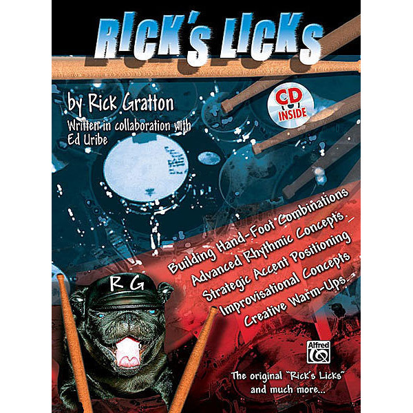 Ricks Licks, Rick Gratton. Drum Kit