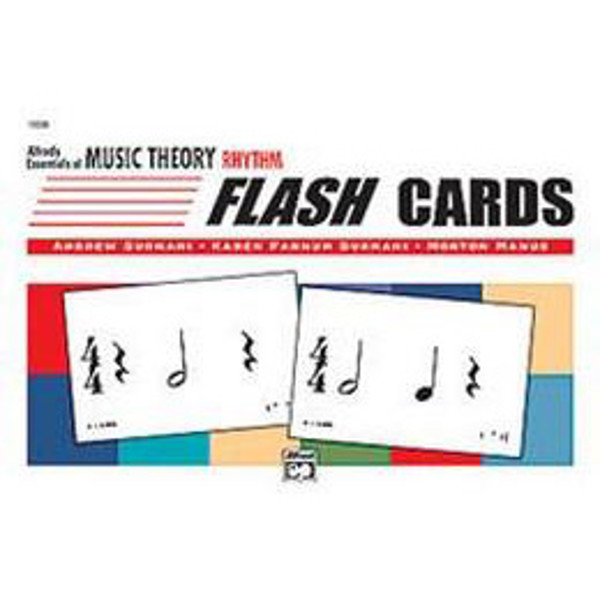 Essentials of Music Theory Flash Cards Rhythm