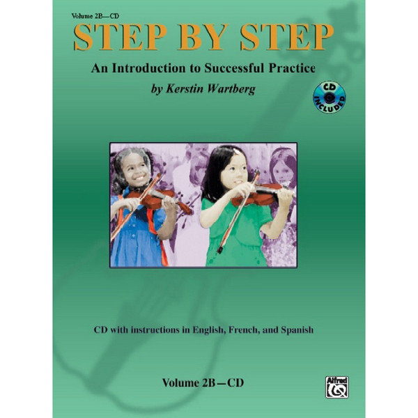 Step by Step Vol 2B. Kerstin Wartberg. Violin Book+CD