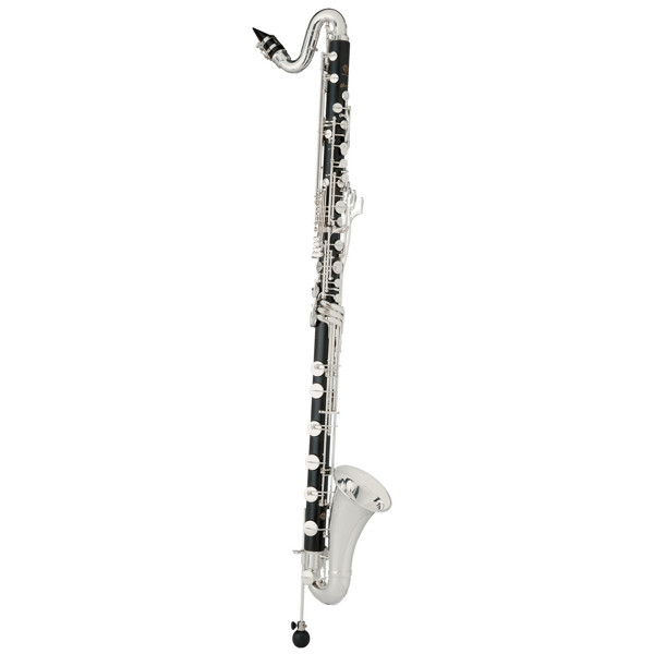 Bassklarinett Selmer Privilege Low C Black finish, Silver plated, Outfit