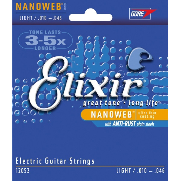Gitarstrenger Elektrisk Elixir Nanoweb Light
