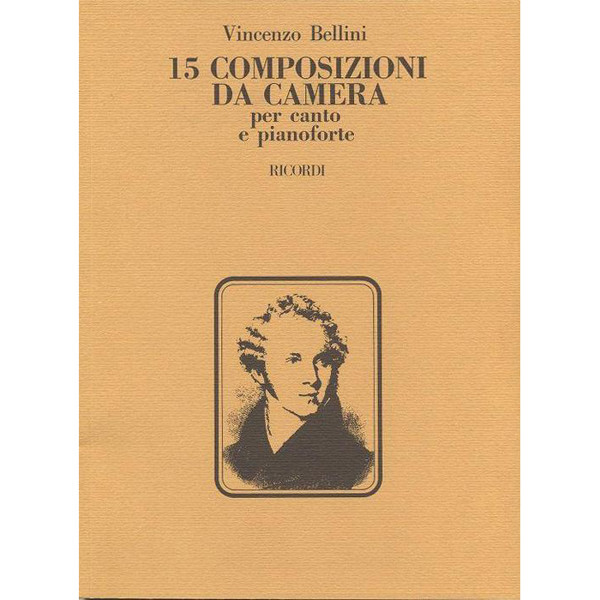 15 Composizioni Da Camera - V.Bellini - Voice and Piano