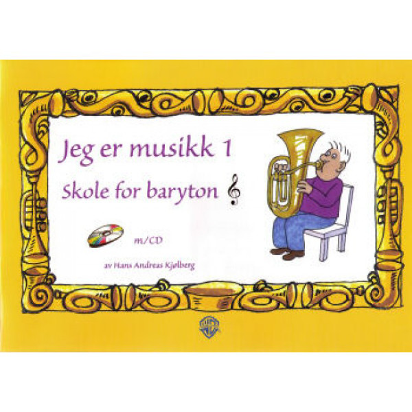 Jeg er musikk 1 Baryton G-nøkkel - Kjølberg