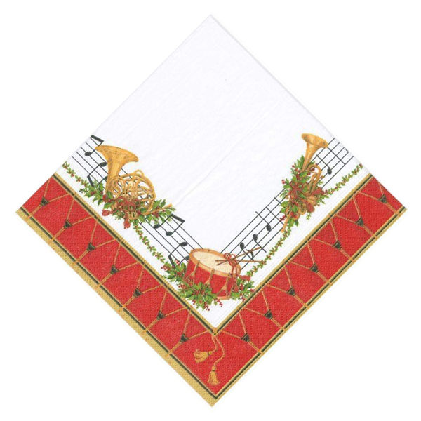 Servietter Christmas Concert Paper Lunch Napkin