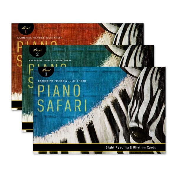 Piano Safari: Sight Reading & Rhythm Cards Pack. Katherine Fisher & Julie Knerr