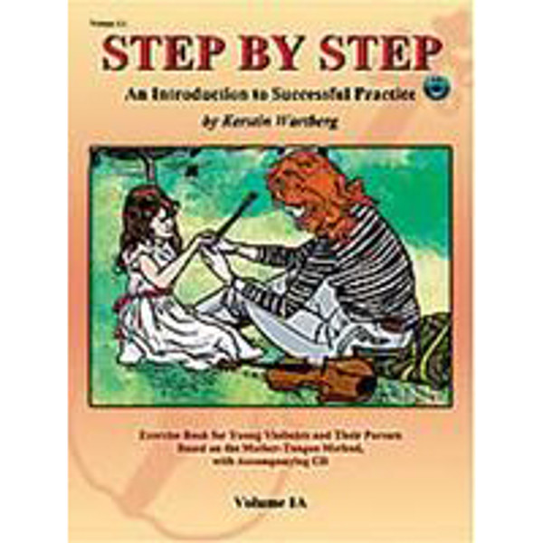 Step by Step Vol 1A. Kerstin Wartberg. Violin book+CD