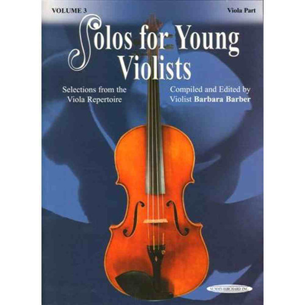 Solos for Young Violists 3 (Viola/Piano)