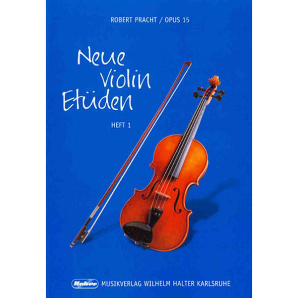 Neue Violin Etüden Op 15 Hefte 1 - Robert Pracht