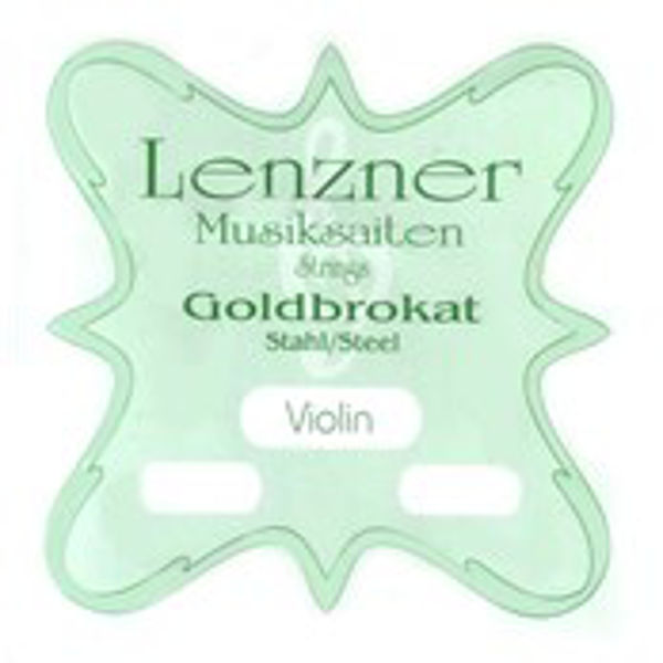 Fiolinstreng Lenzner Goldbrokat steel 0,26 1E m/loop end