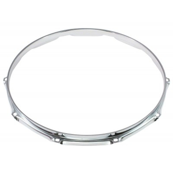 Strammering Sonor 19012201, SC-SQ2-AS 14-10 Hole 2,5mm Triple Flange Hoop, Batter, Chrome Plated
