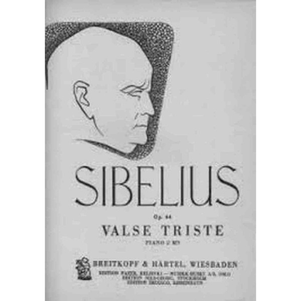 Valse Triste, Op. 44, for Violin and Piano, Sibelius