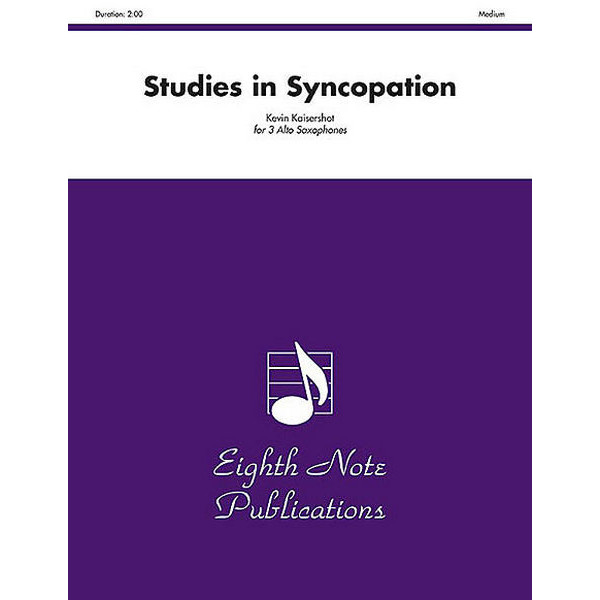 Studies in Syncopation - Stand Alone Version - for 3 F Horns
